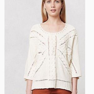 Anthropologie Rosie Neira Lerici pullover sweater